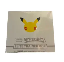 Pokemon TCG: 25th Anniversary Celebrations Elite Trainer Box (2021) Sealed flaw* - Image 1