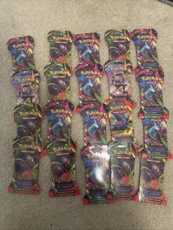 Pokemon - Mega Evolution - Phantasmal Flames Sleeved Booster Pack LOT x20 SEALED - Image 1