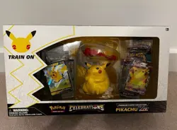 Pokemon Celebrations Premium Figure Collection Pikachu Vmax Box - Sealed - Image 1
