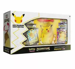 Pokemon Celebrations Premium Figure Collection Pikachu Vmax Box - Sealed - Image 2