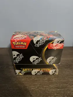 Pokemon TCG: Mega Evolution ENHANCED Booster Box Brand New Sealed (DAMAGED) - Image 1