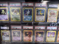 Pokemon Team Rocket Complete Set 83/82 Unlimited 18 Slabs And 27 1st Edition - Image 3