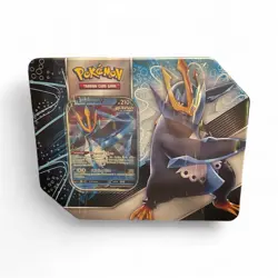 Pokemon TCG V Strikers Empoleon V Tin - Factory Sealed - 5 Booster Packs + Promo - Image 1