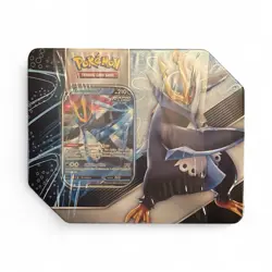 Pokemon TCG V Strikers Empoleon V Tin - Factory Sealed - 5 Booster Packs + Promo - Image 4