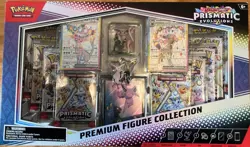 Pokemon TCG Prismatic Evolutions Premium Figure Collection Box New Sealed - Image 2