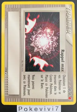 Carte Pokemon RAPPEL MAX 3/8 Pokemon Trading Figure Game 2006 FR OCCASION - Image 1
