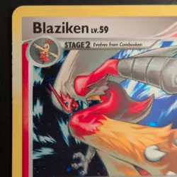 Blaziken 3/127 Holo Rare Platinum Pokemon TCG LP - Image 3
