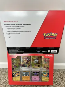 Pokemon TCG Scarlet & Violet 151 Mini Tin 4-Pack Lot 2 Sam’s Club Sealed - Image 2
