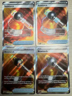 Lot Of 4: Pokemon TCG Phantasmal Flames Blowtorch 117 /094 - Image 1