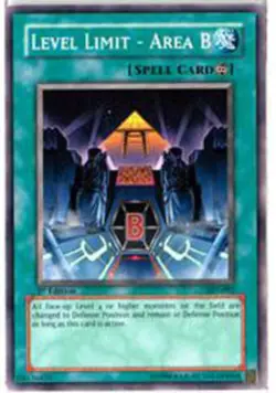 1x (P) Level Limit - Area B - AST-092 - Common - Unlimited Edition YuGiOh - Image 1