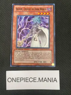 Yu-Gi-Oh! Snoww, Sunlight of Dark World SDGU-EN002 1st Super Rare - Image 1