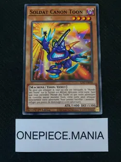 Carte Yu-Gi-Oh! Soldat Canon Toon LDS1-FR060 1st Commun - Image 1