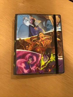 Disney Lorcana The First Chapter 142 Card Partial Set W/ Foils, Promo and Binder - Image 1