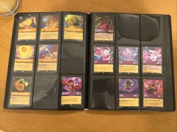 Disney Lorcana The First Chapter 142 Card Partial Set W/ Foils, Promo and Binder - Image 4