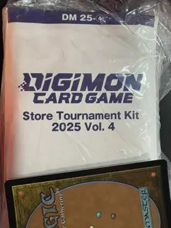 (8)*Digimon Card Game Store Tournament Kits 2025 Vol. 4 SEALED English - Image 1