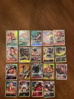 One Piece Mixed Card Lot Japanese - Image 1