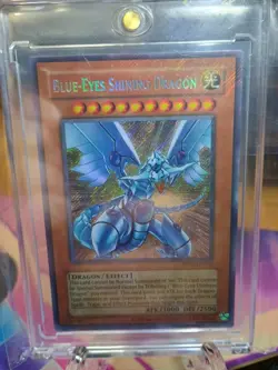 Yu-Gi-Oh! TCG Blue-Eyes Shining Dragon Secret Rare Card RP02-EN096 Near Mint NM - Image 1