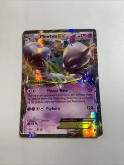 Mewtwo EX - 61/162 - Pokemon Breakthrough XY Ultra Rare Card LP - Image 1