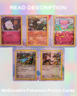 McDonalds Pokemon Promo Card Lot - Image 1