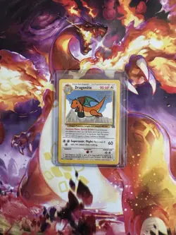 Pokemon TCG Dragonite 5 Black Star Promo Card WB The First Movie - Image 1
