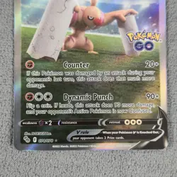 Conkeldurr V 074/078 Ultra Rare Holo Foil Pokemon Go (PGO) Card Set TCG - NM/M - Image 4