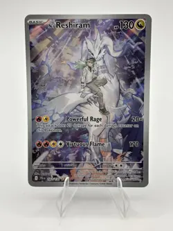 N's Reshiram 167/159 Illustration Rare Journey Together Full Art Pokemon Card - Image 1