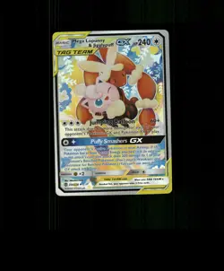 HOLO Jigglypuff Card Lopunny Pokemon Card READ DESCRIPTION BELOW p1 - Image 1