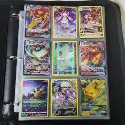 Huge Binder Collection Lot of 180 Pokemon Cards Mixed EX SV Holo Full Art LP/NM - Image 1