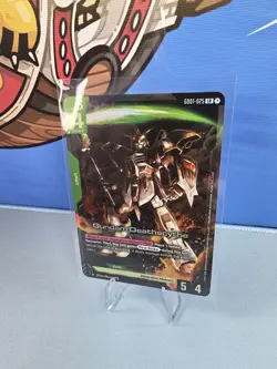Gundam Deathscythe Gundam The Card Game G001-025 LR Legendary Rare Holo Foil - Image 3
