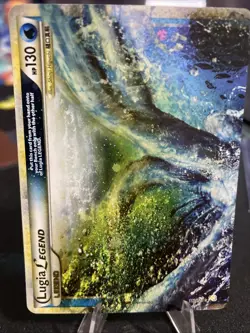 Lugia Legend Top Half Card 113/123 Series Heavy Played - Image 1