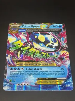 Pokemon TCG Primal Kyogre EX Ultra Rare Card Primal Clash 55/160 - Image 3