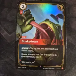 Riftbound Shakedown Card OGN 033/298 English League of Legends - Image 1