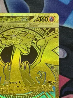 Mega Charizard X EX Phantasmal Flames Near Mint Card 130/094 Read Description - Image 3