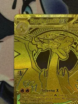 Mega Charizard X EX Phantasmal Flames Near Mint Card 130/094 Read Description - Image 4