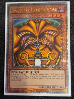 Exodia The Forbidden One TN23-EN002 Sealed Quarter Century Rare NM Yugioh Card - Image 1