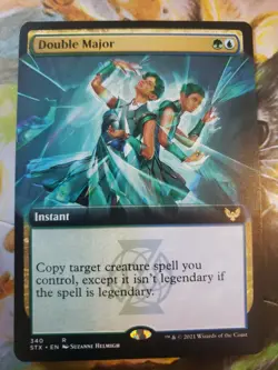 Double Major Extended NM/M Strixhaven: School of Mages Magic MTG NM-M Pack Fresh - Image 1