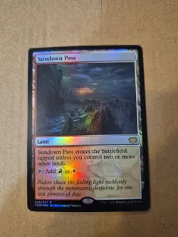 Sundown Pass Innistrad: Crimson Vow Foil - Image 1