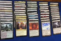 HUGE Lot of 50 of common and Uncommon Non-Basic Lands - MTG Magic NM - Image 1