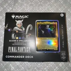 Magic The Gathering MTG Final Fantasy Commander Deck Scions & Spellcraft Sealed - Image 1