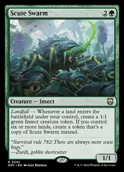 MTG - Scute Swarm - Modern Horizons 3 Commander - MH3 M3C - Image 1