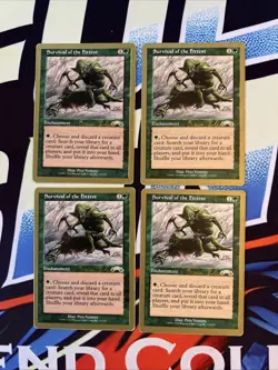 4x SURVIVAL OF THE FITTEST World Championship 1998 Magic Gathering Brian Selden - Image 1