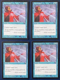 Counterspell x 4 (MTG Tempest Magic The Gathering ) - Image 1
