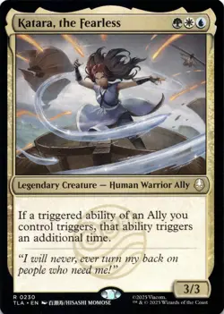 Katara, the Fearless Avatar: The Last Airbender Magic MTG NM - Image 1