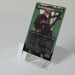 The Wandering Minstrel Borderless Surge Foil 548 FIN MTG NM See Video - Image 2