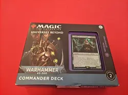 Magic The Gathering Warhammer 40K Necron Dynasties Commander Deck BRAND NEW - Image 1