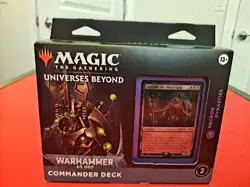 Magic The Gathering Warhammer 40K Necron Dynasties Commander Deck BRAND NEW - Image 2