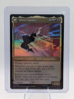 Magic The Gathering Spider-Man Gwen Stacy #0078 Foil - Image 2