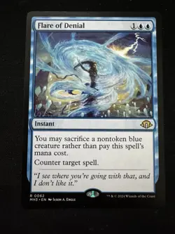 Flare of Denial NM/M Magic the Gathering Modern Horizons 3 - Image 1