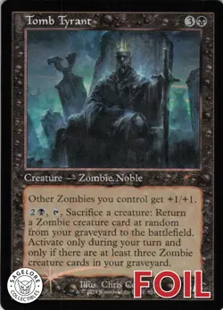 MTG Tomb Tyrant (Retro Frame) (854) | NM Foil | Secret Lair {SLD} - Image 1