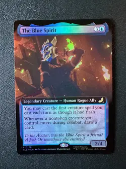 MAGIC THE GATHERING - AVATAR THE LAST AIRBENDER - THE BLUE SPIRIT FOIL R0178 - Image 1